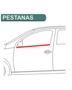 VW. MOLDURA PUERTA GOL G5/G6/G7 08/  DELANTERO L. IZQ. EXTERNO