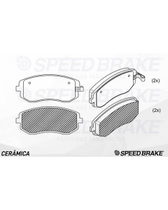 SUB. PASTILLA DE FRENO CERAMICA IMPREZA / FORESTER (AKEBONO)