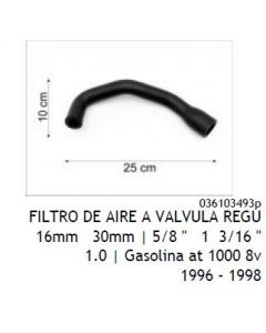 VW. MANGUERA DESCARGA DE GASES GOL