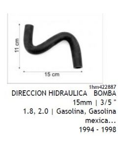 MANGUERA DE DIRECCION HIDRAULICA GOLF III