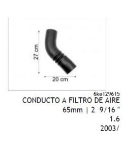 VW. MANGUERA CONDUCTO DE AIRE POLO CLASSIC 9.7