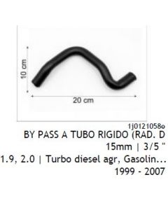 VW. MANGUERA DE 4 VIAS A BYPASS