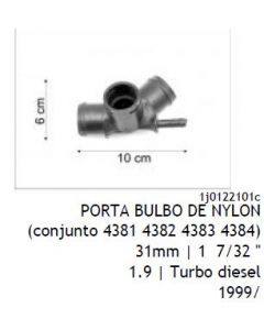 VW. CONEXION PORTA BULBO DE NYLON GOLF 1.9 TDI - AUDI A4