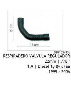 VW. MANGUERA POLO 1.9 DIESEL 028103493T