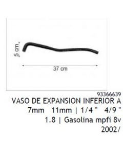 GM. MANGUERA TANQUE EXPANSION CORSA NUEVO