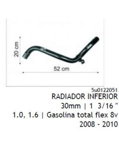 VW. MANGUERA RADIADOR INFERIOR. GOL TREND G5/G6/G7 1.6