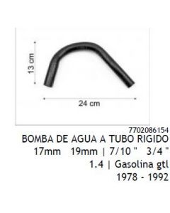 REN. MANGUERA REFRIGERACION BOMBA AGUA AL CALEFACTOR RENAULT