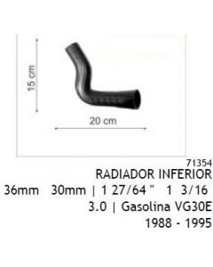 NIS. MANGUERA RADIADOR INFERIOR. PATHFINDER 3.0