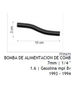 FIT. MANGUERA DE BOMBA DE COMBUSTIBLE FIAT UNO