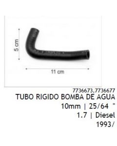 FIT. MANGUERA TUBO A BOMBA DE AGUA 1.7D