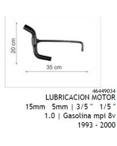 FIT. MANGUERA LUBRICACION MOTOR PALIO 1.0