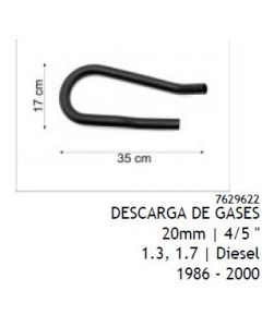 FIT. MANGUERA DESCARGA DE GASES DUNA