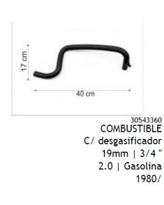 PEU. MANGUERA PEUGEOT CNL 505 COMBUSTIBLE