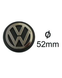 VW. EMBLEMA TAPA TRASERA VW CROMADO PEQUEÑO