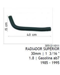 VW. MANGUERA TUBO RADIADOR SUP GOL GACEL SENDA SAV