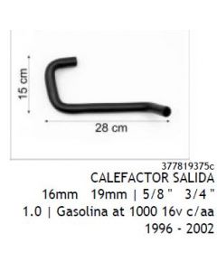 VW. MANGUERA CALEFACCION GOL AB9